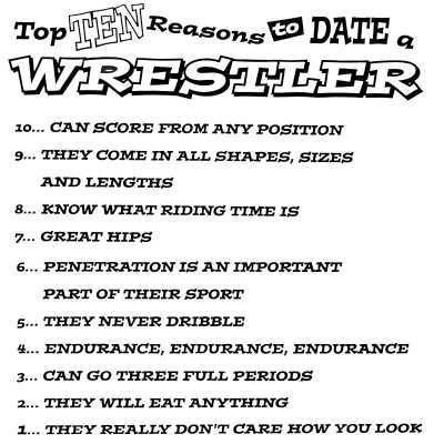 10 reasons to date a wrestler