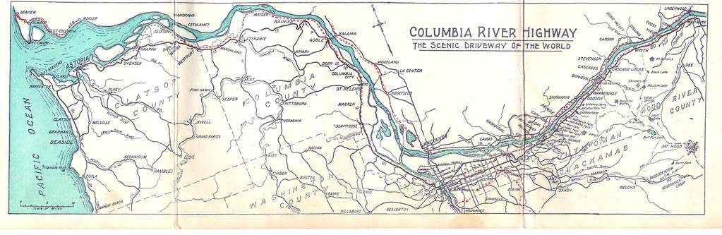 Columbia River Highway 1928