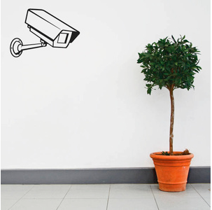 CCTV Camera Decal