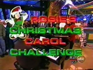 Rosieâ€™s Christmas Carol Challenge begins