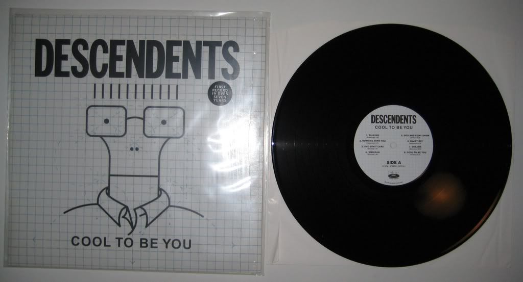  2nd press - white vinyl Descendents – Cool To Be You LP - black vinyl 