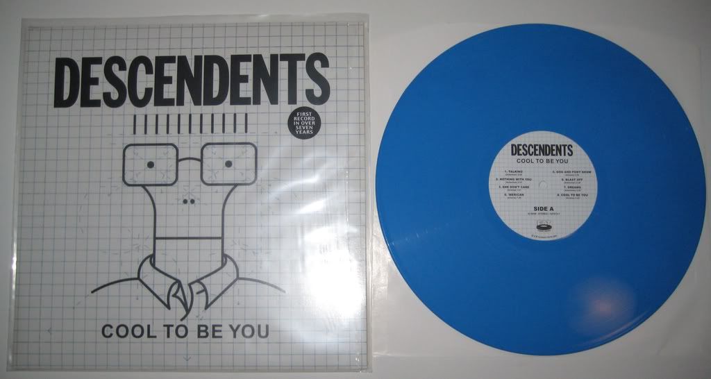  Descendents - Cool To Be You LP - BLUE vinyl!