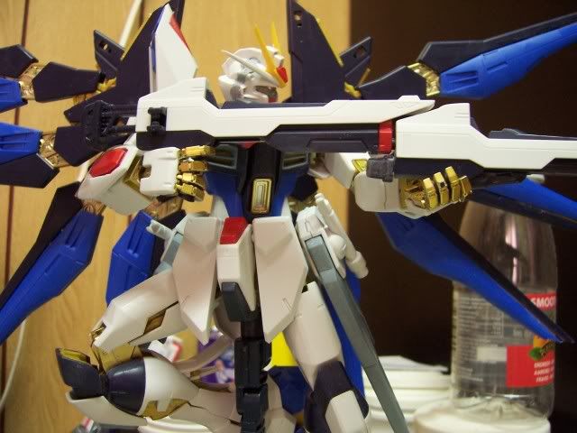 Ruined the wing spreading mechanism... (this MG is way to complicated for me . )