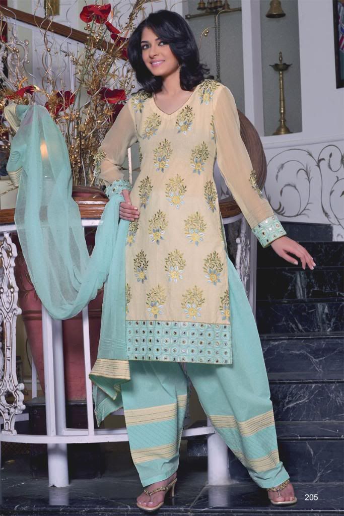 salwar kameez ms105 - cotton designer shalwar kameez