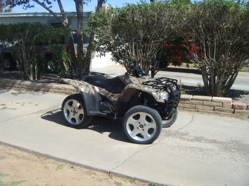 2012 Honda rancher 420 white plastics #2