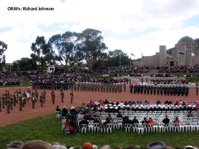 1Canb, 2012 ANZAC Day Canberra