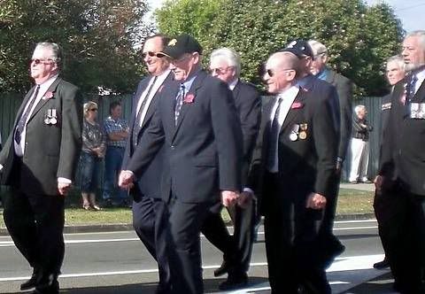 Anzac Day Parade in New Zealand 2010
