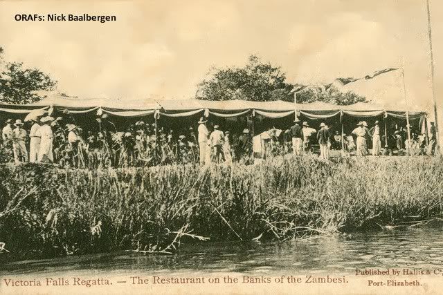 Early Vic Falls, Victoria Falls Regatta- The Restaurant on the Banks of the Zambesi