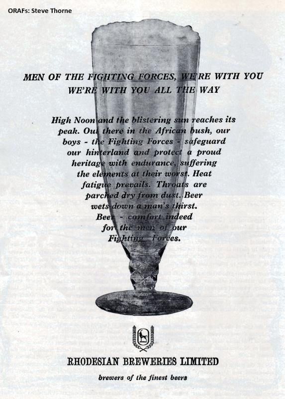 Ad1, Rhodesian Breweries Advert of 1977
