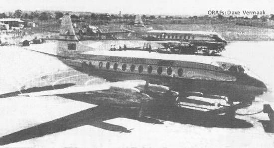 Viscount, Ndola Airport 1959