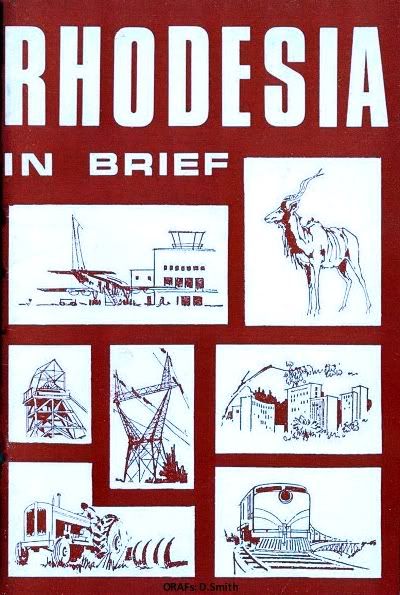 Rhodesia In Brief Booklet 1968 Front Cover