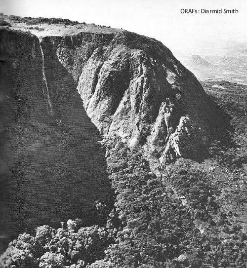 Pg6-1, Mountain with falls