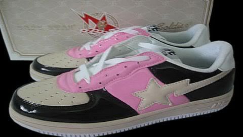 Pink, Brown Bapes