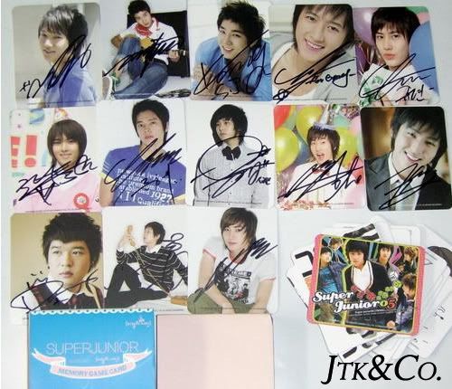 Super Junior Autograph