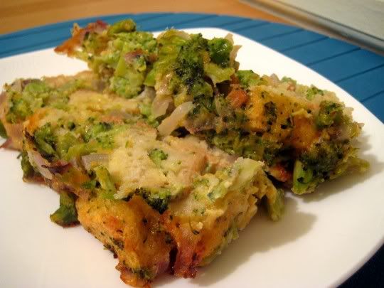 Broccoli-Cheddar Loaf