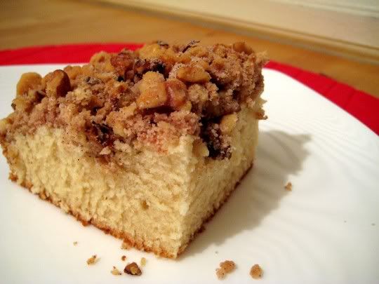 Cinnamon-Walnut Coffee Cake