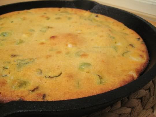 Corn Bread with Scallions