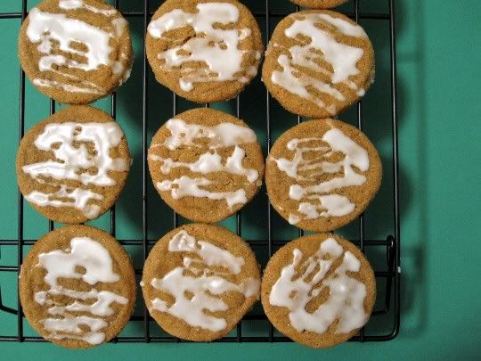 Frosted Ginger Cookies