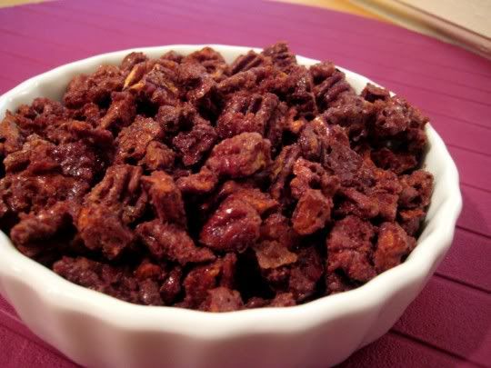 Roasted Maple Pecans