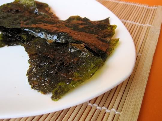 Sweet and Spicy Nori Strips