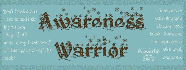 Alexandra Mikaela ~ Awareness Warrior