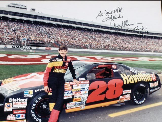 davey allison engraving