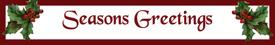 SEASONS GREETINGS BANNER