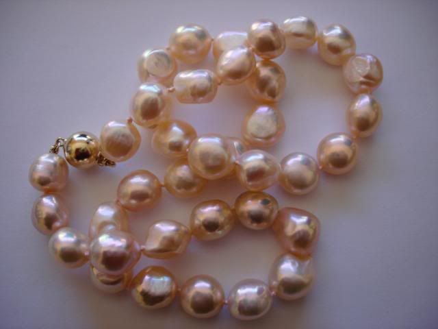 untreated freshwater baroque strand from pearl paradise