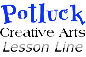 Potluck Creative Arts Lesson Line