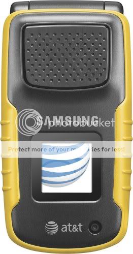 NEW UNLOCKED SUMSANG RUGBY A837 AT&T Yellow PHONE GPS 607375045188 