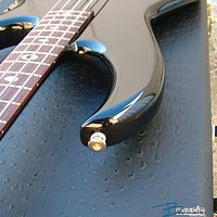 Aria Pro Ii Sb Black N Gold I Cliff Burton Signature Bass Photo