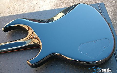 Aria Pro Ii Sb Black N Gold I Cliff Burton Signature Bass Photo