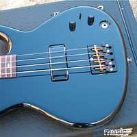 Aria Pro Ii Sb Black N Gold I Cliff Burton Signature Bass Photo