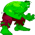 comic animated photo: Hulk Animated Hulk_breath.gif