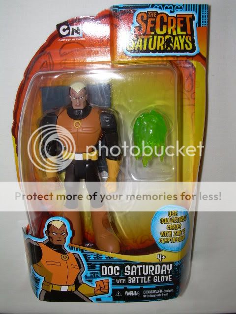 The SECRET SATURDAYS Action Figure Toys ZAK DOC MUTANT  